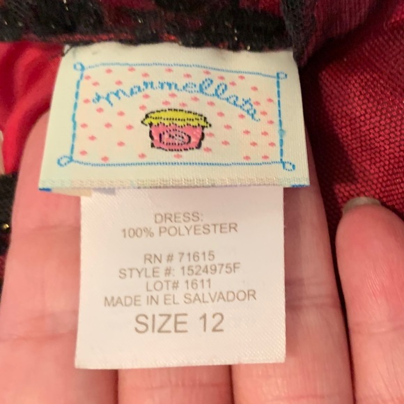 MARMELLATA BURGUNDY FORMAL DRESS 12 - Picture 6 of 6